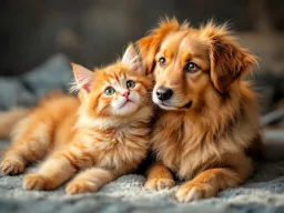 Votre compagnon mérite le meilleur pour son bien-être. animaux de compagnie une belle entente.