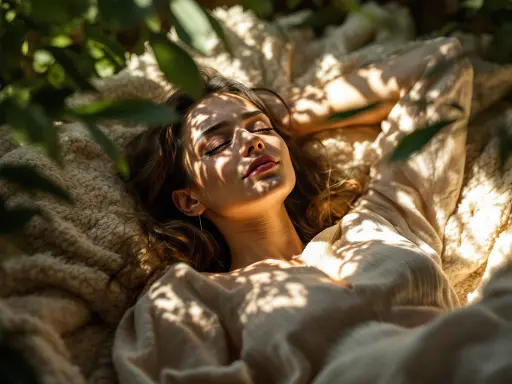 Comment se déroule une séance de magnétisme à distance ? femme qui se relaxe pour une séance de magnétisme à distance.